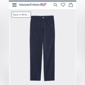 Vineyard Vines Boys Breaker Pants Baby Blue Size 18